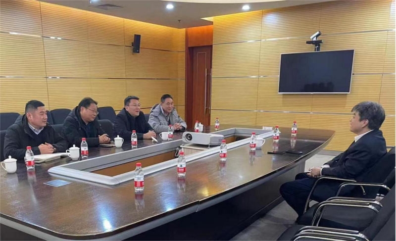 趙亮拜訪大連恒力石化有限公司總經理許錦